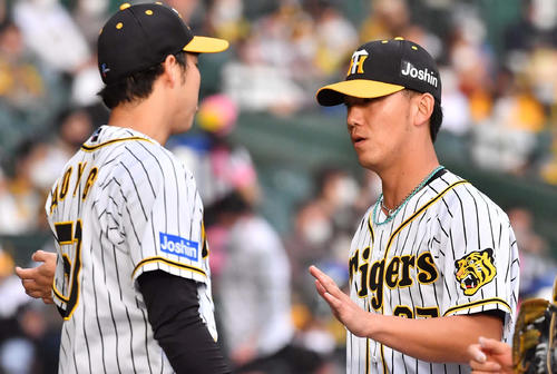 阪神伊藤将司きっちり火消し とにかく無失点で抑えるという気持ちで プロ野球写真ニュース 日刊スポーツ