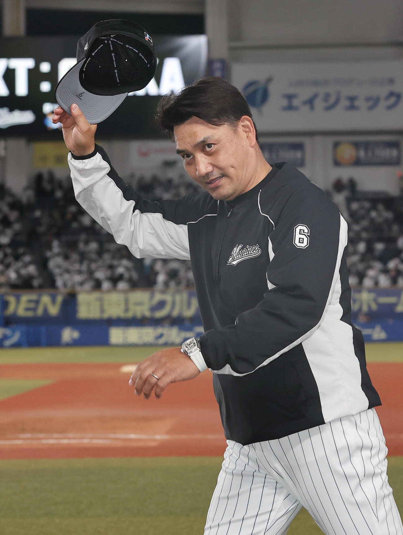 ロッテ井口資仁監督（2021年11月7日撮影）