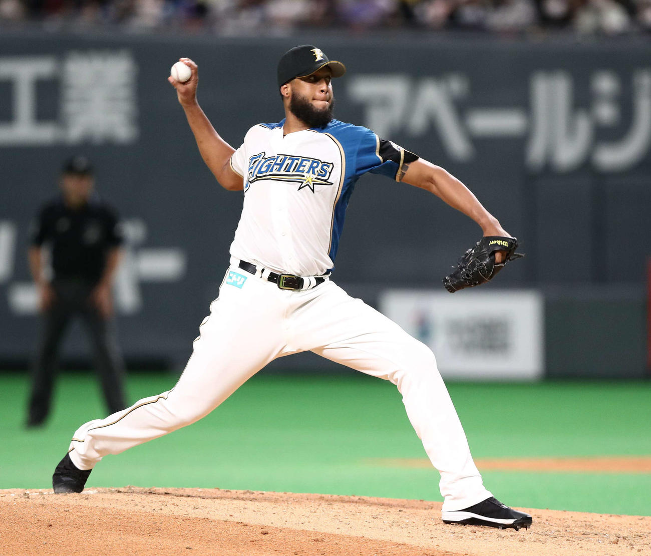 日本ハムのブライアン・ロドリゲス（2020年10月20日撮影）
