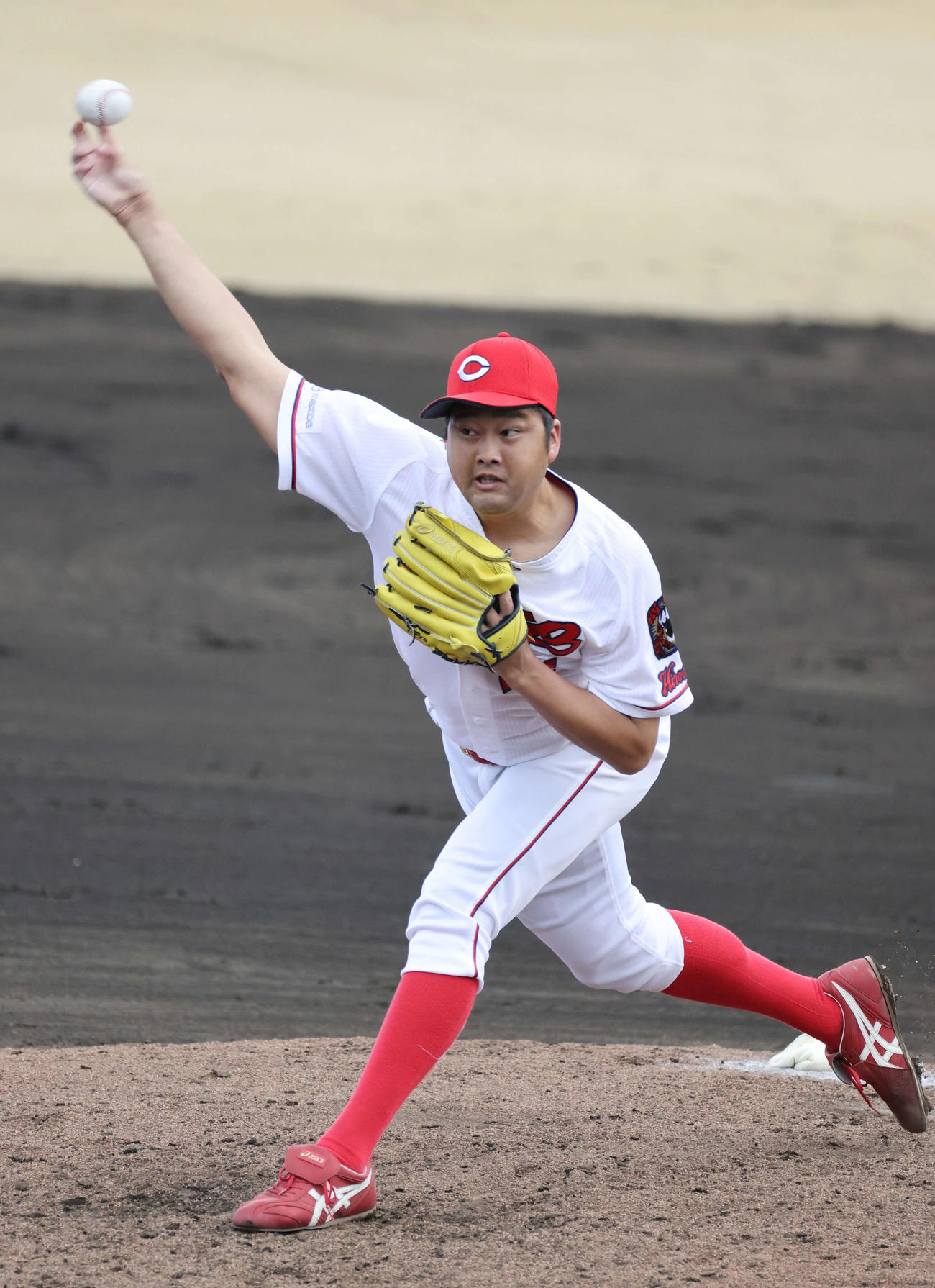 広島中崎翔太（2021年3月5日撮影）