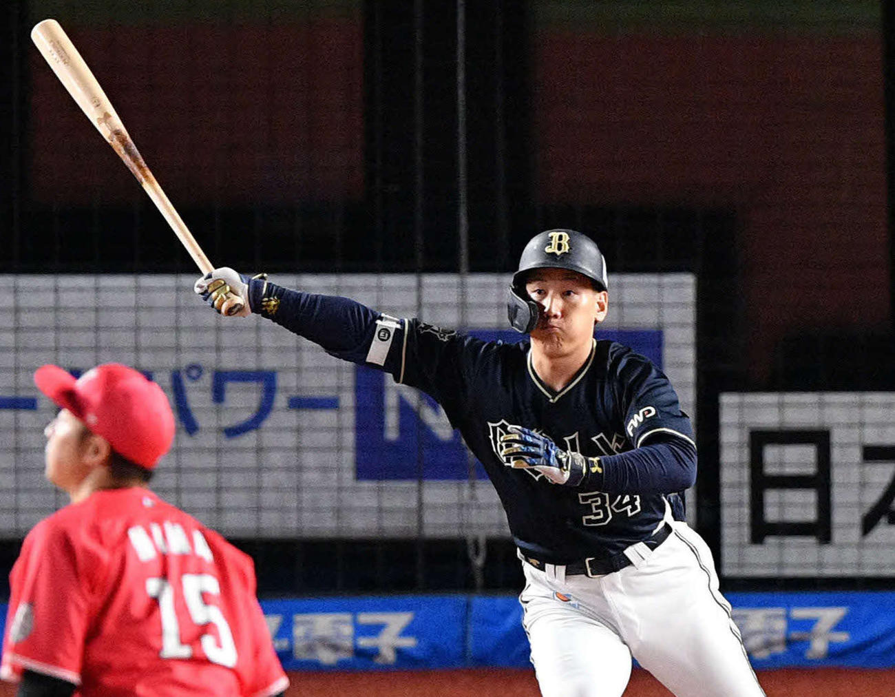 オリックス吉田正尚（2021年9月29日撮影）
