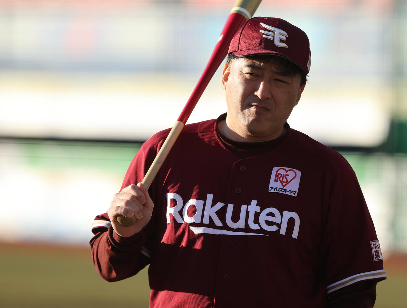 石井一久GM兼監督（2021年11月5日撮影）