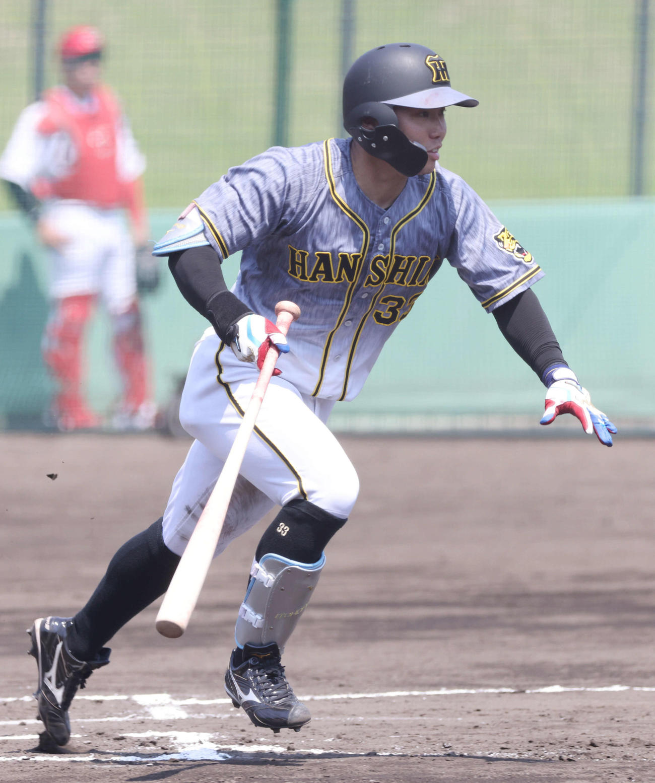 阪神糸原健斗（2021年6月8日撮影）