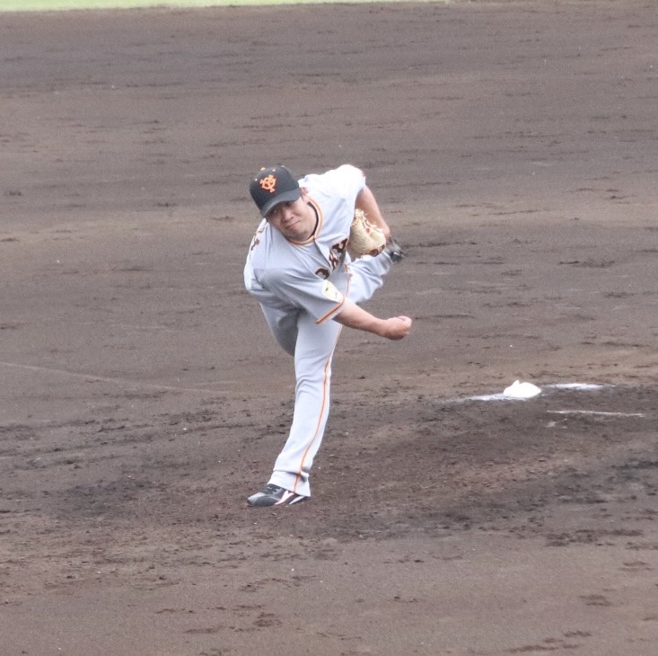 鍬原拓也（2021年5月7日撮影）