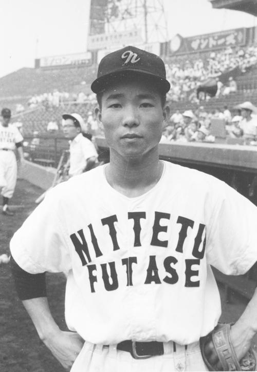 1957年7月、第28回都市対抗野球　日鉄二瀬の1番、古葉毅さん