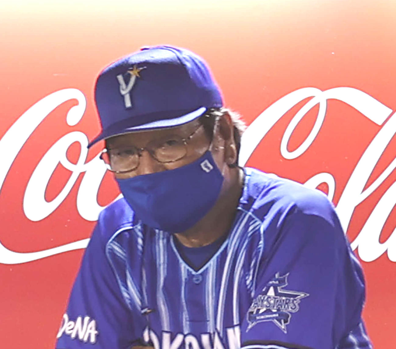 DeNA田代富雄コーチ（2021年5月28日撮影）