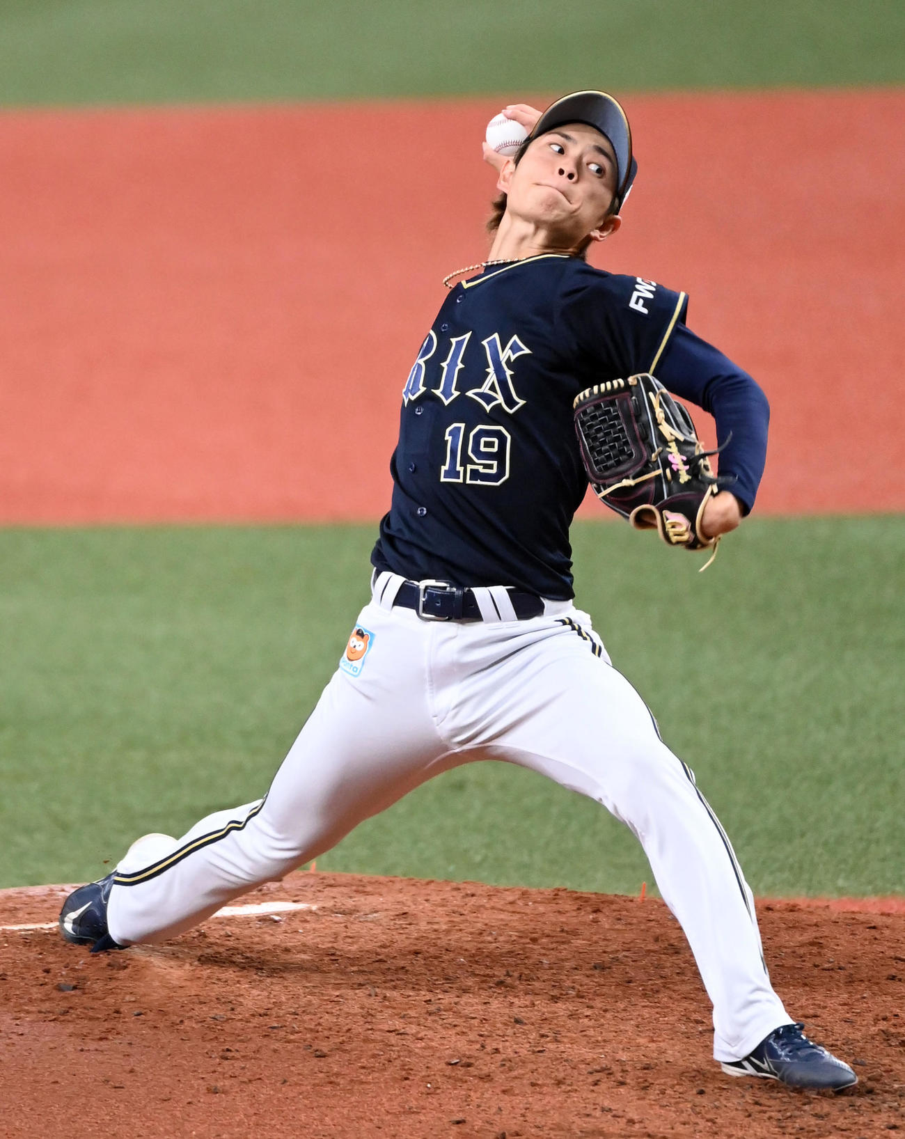 紅白戦で実戦復帰した山岡（撮影・前岡正明）