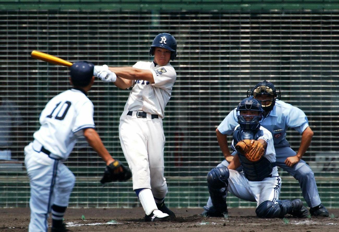 履正社時代のT－岡田（2005年7月25日撮影）