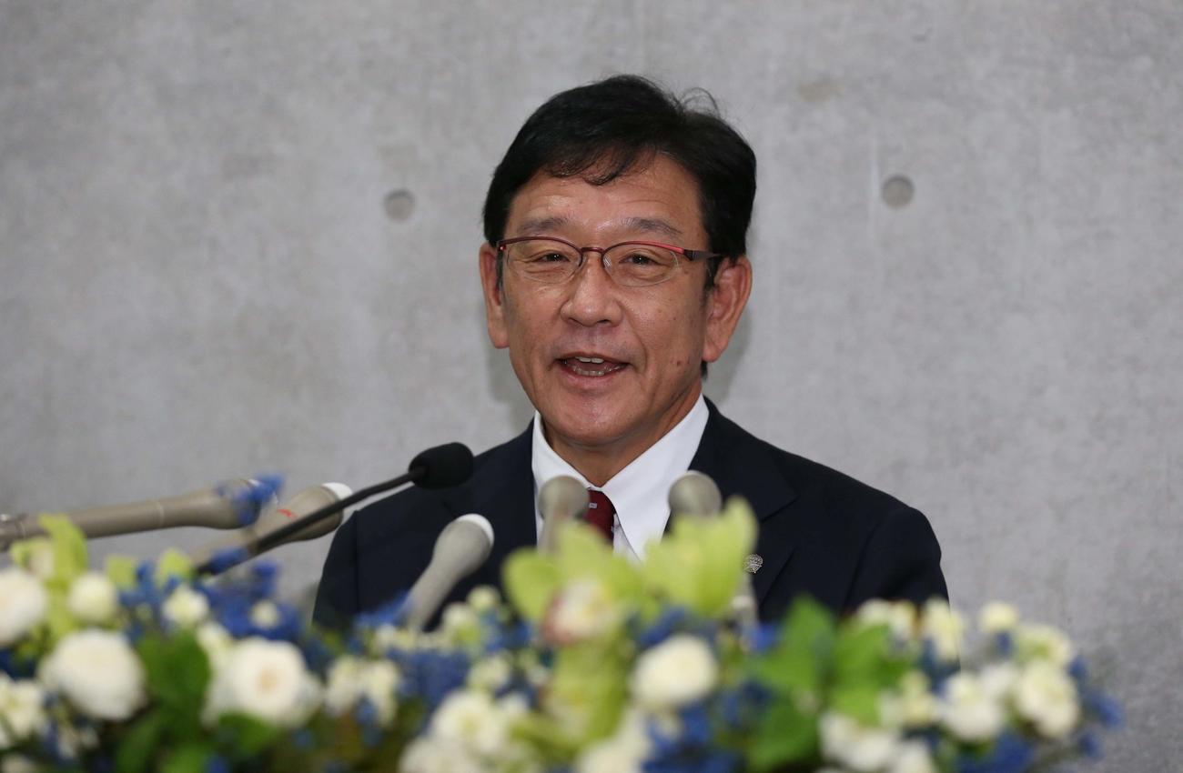 日本ハム前監督の栗山英樹氏（2021年11月1日撮影）