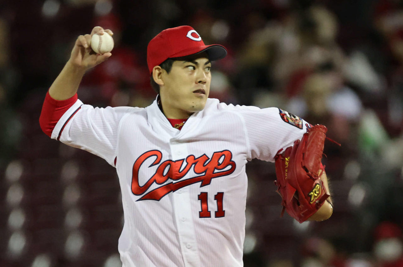 広島九里亜蓮（2021年10月29日）