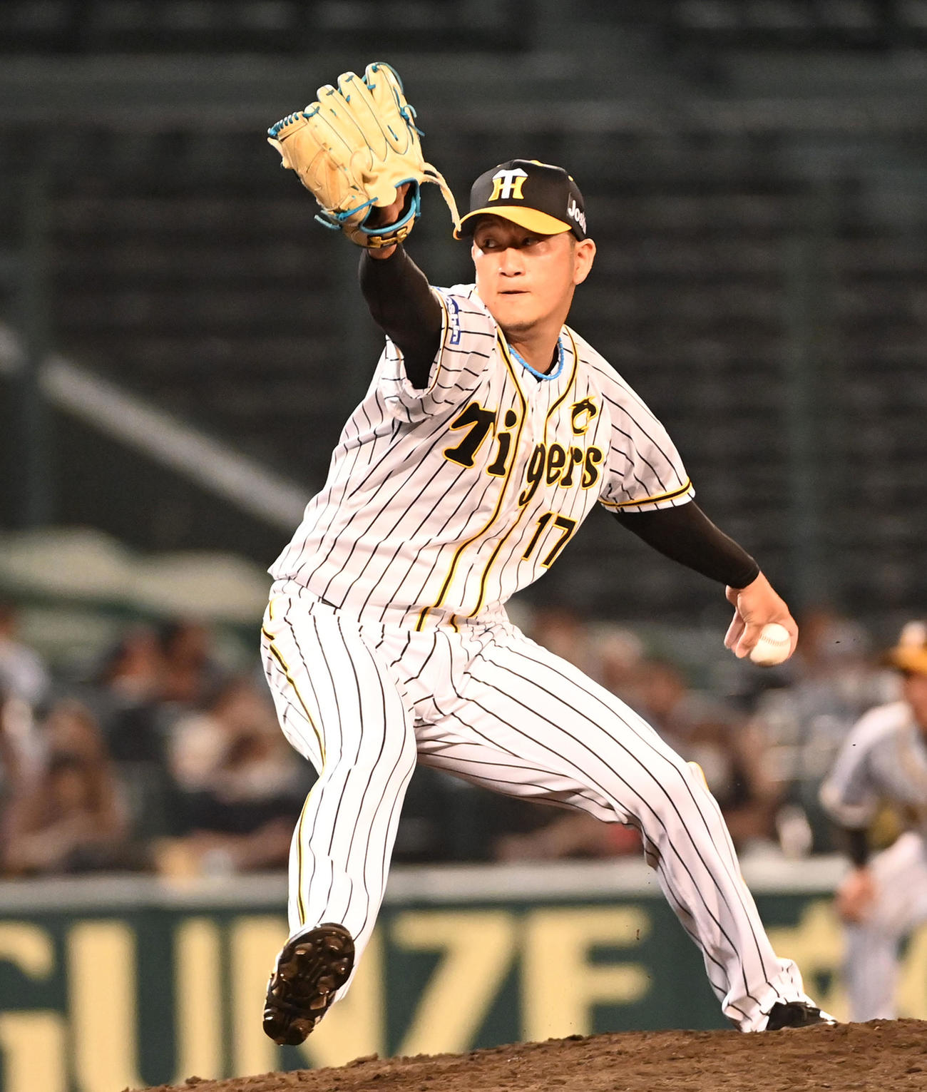 阪神岩貞祐太＝2021年7月30日