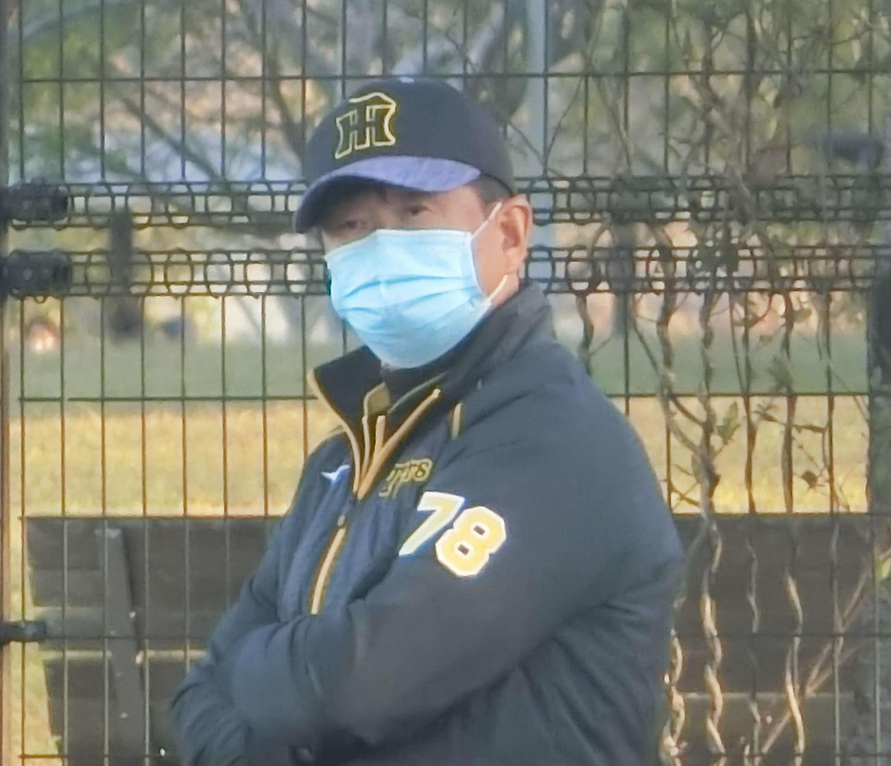 阪神平田2軍監督（2020年11月28日撮影）