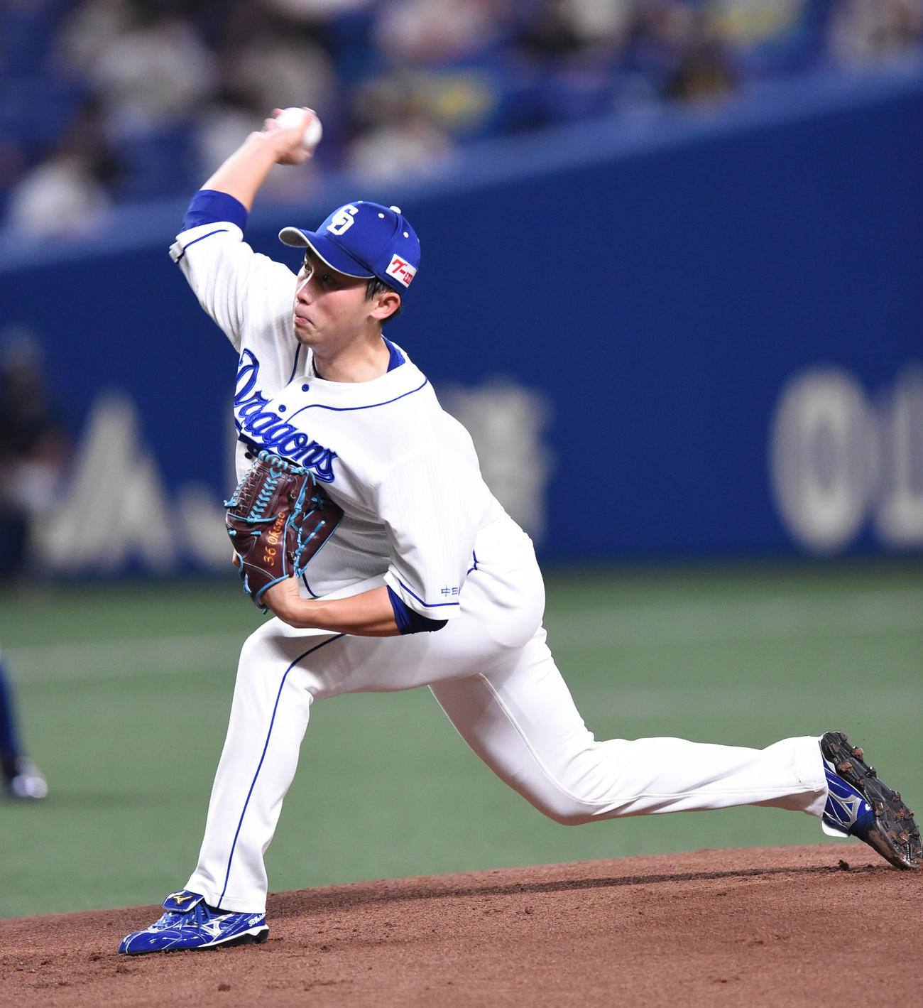 中日岡野祐一郎＝2021年6月24日