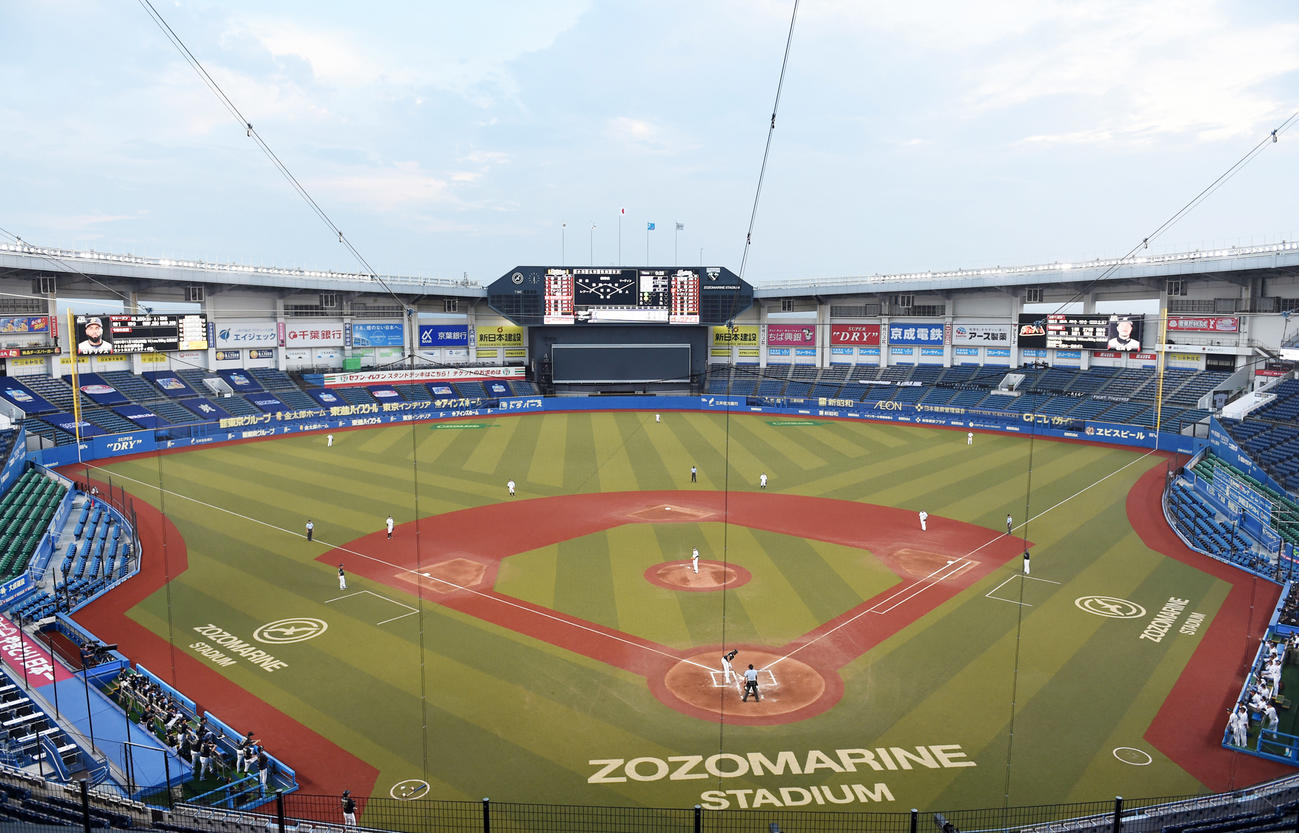 ZOZOマリンスタジアム（2020年6月撮影）