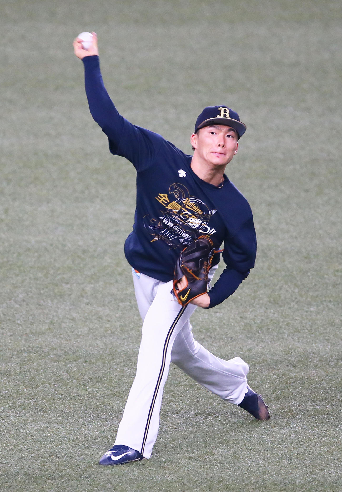 オリックス山本由伸（2021年11月20日撮影）