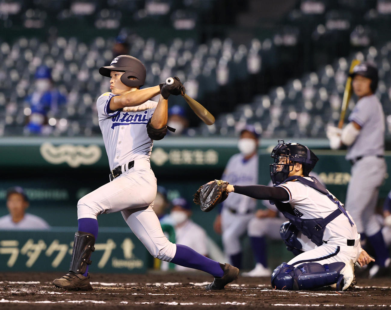 小松大谷・東出直也（2021年8月15日撮影）