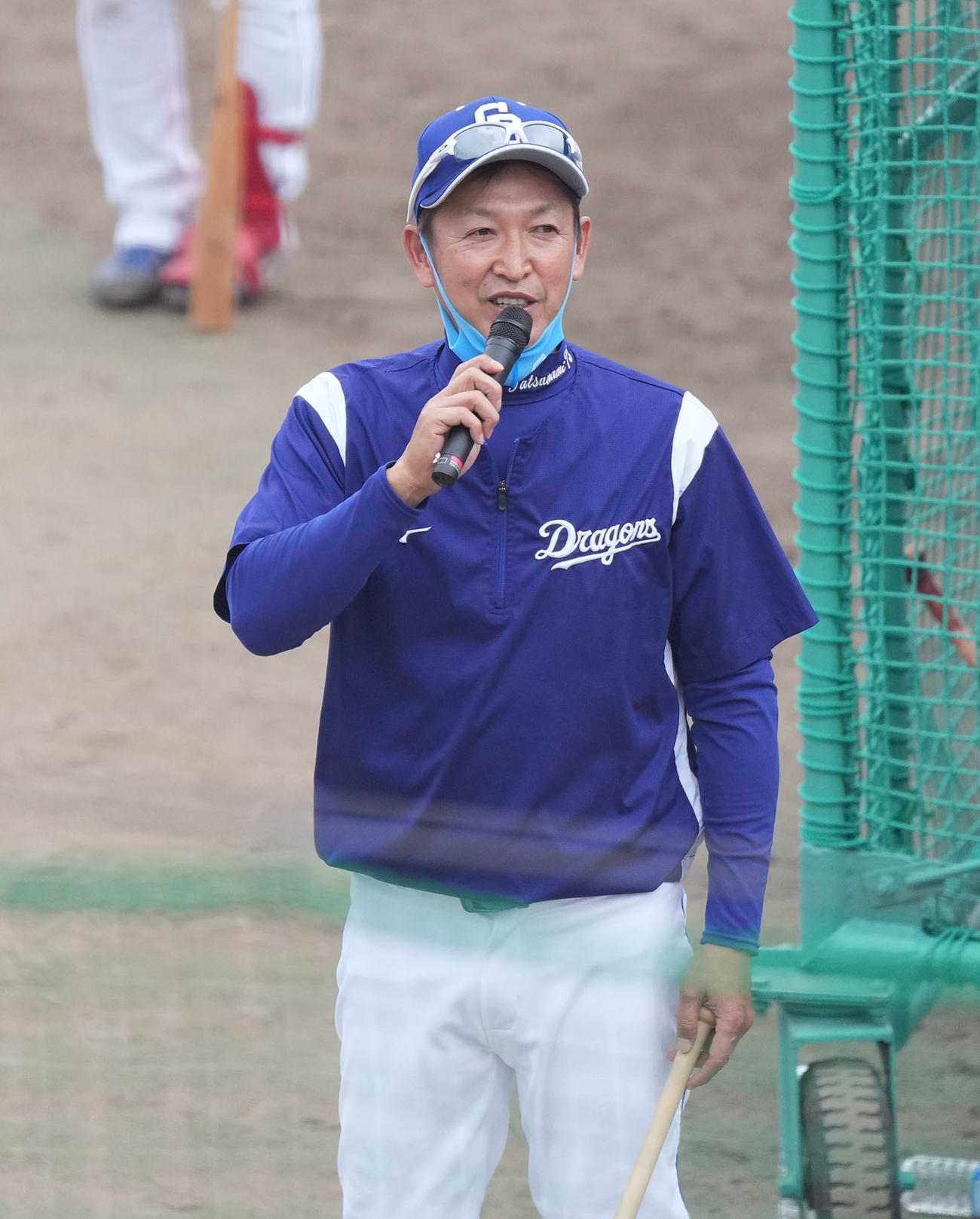 中日立浪和義監督（2021年11月21日撮影）