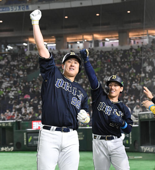 ラオウ杉本裕太郎「まさか」のシリーズ初アーチ「昇天」初披露もあと1