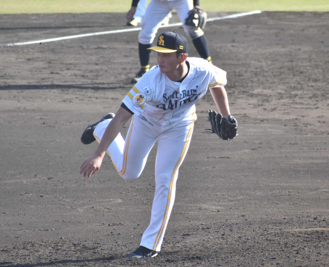 ソフトバンク田上奏大（21年11月20日撮影）