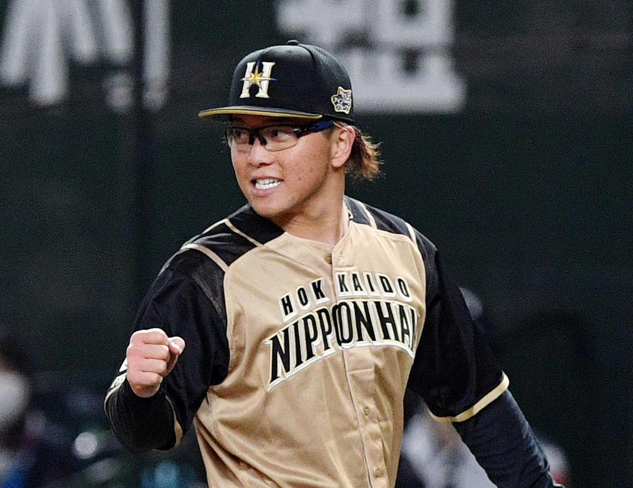 日本ハム生田目翼（2021年10月19日撮影）