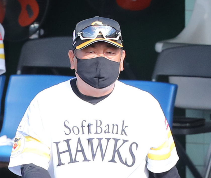ソフトバンク藤本監督（2021年10月31日撮影）