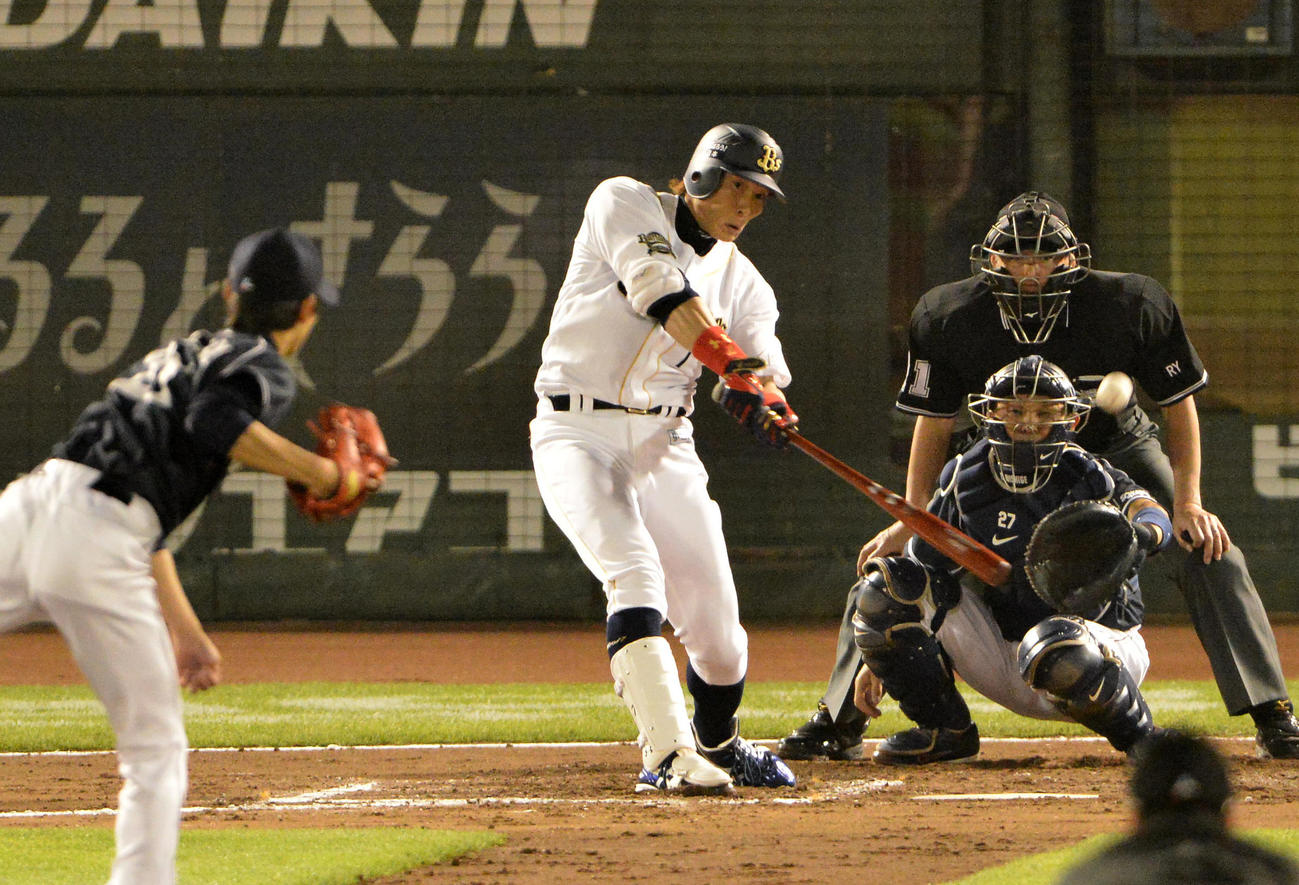 オリックス時代の糸井（2013年5月22日）ほっともっとフィールド神戸（GS神戸）