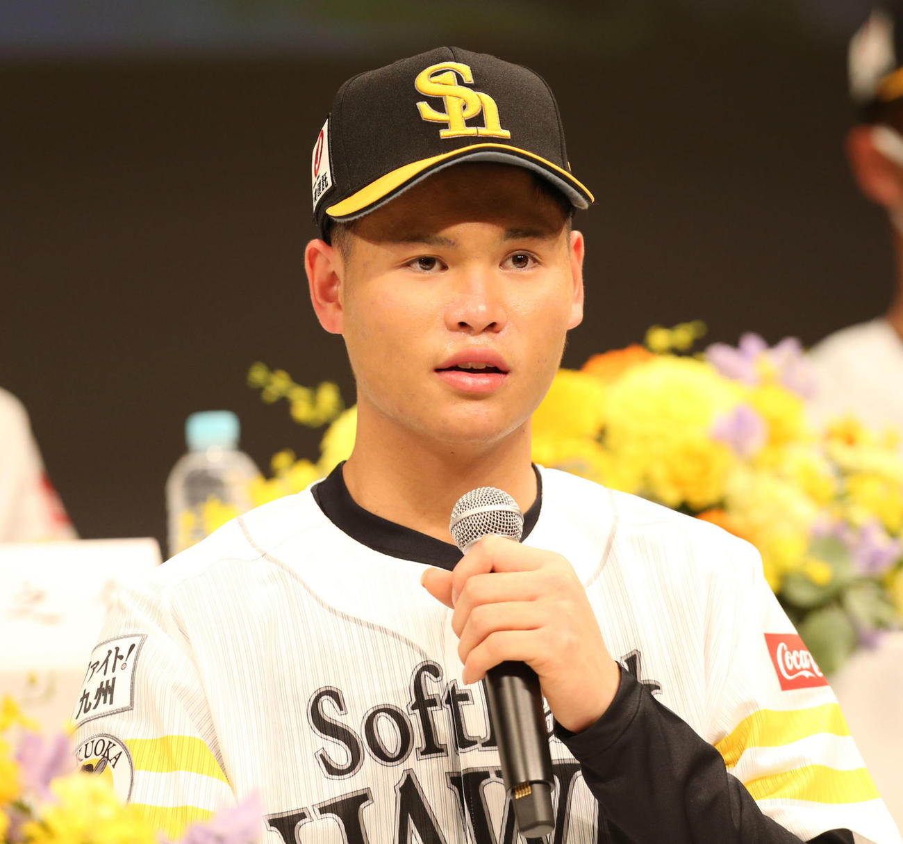 ソフトバンク笹川吉康（2020年12月10日撮影）