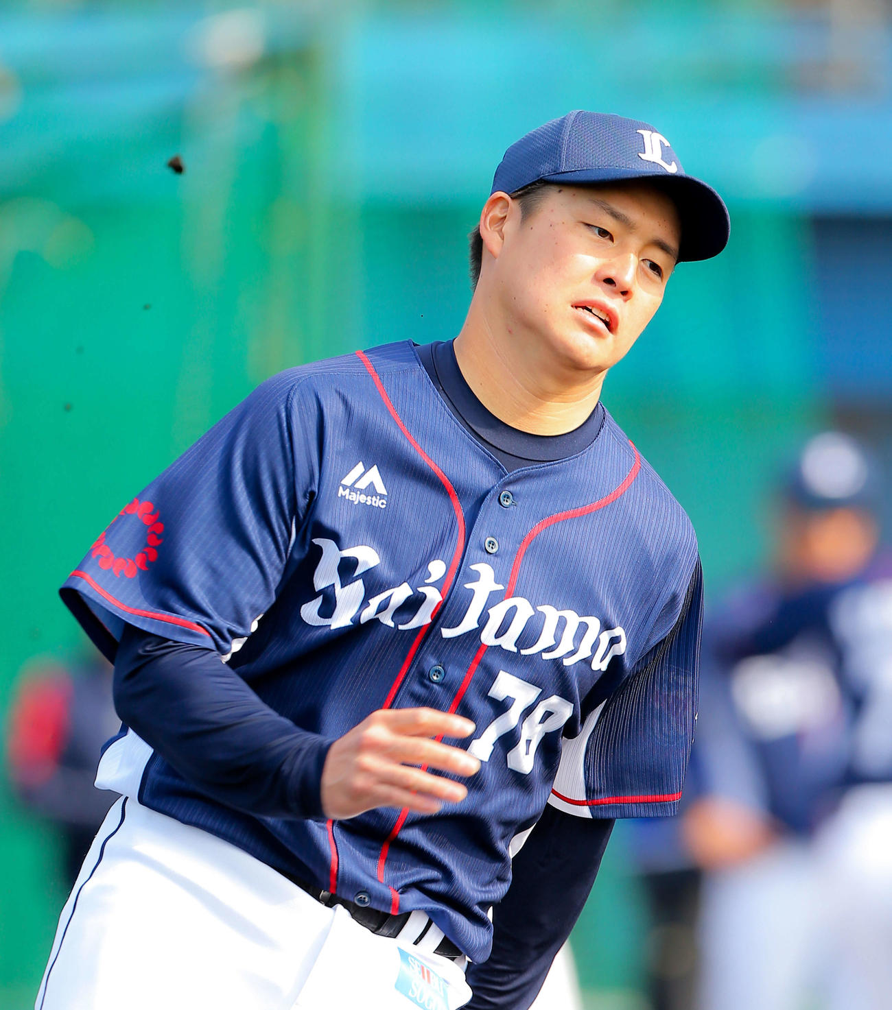 西武斉藤誠人（2020年2月4日撮影）