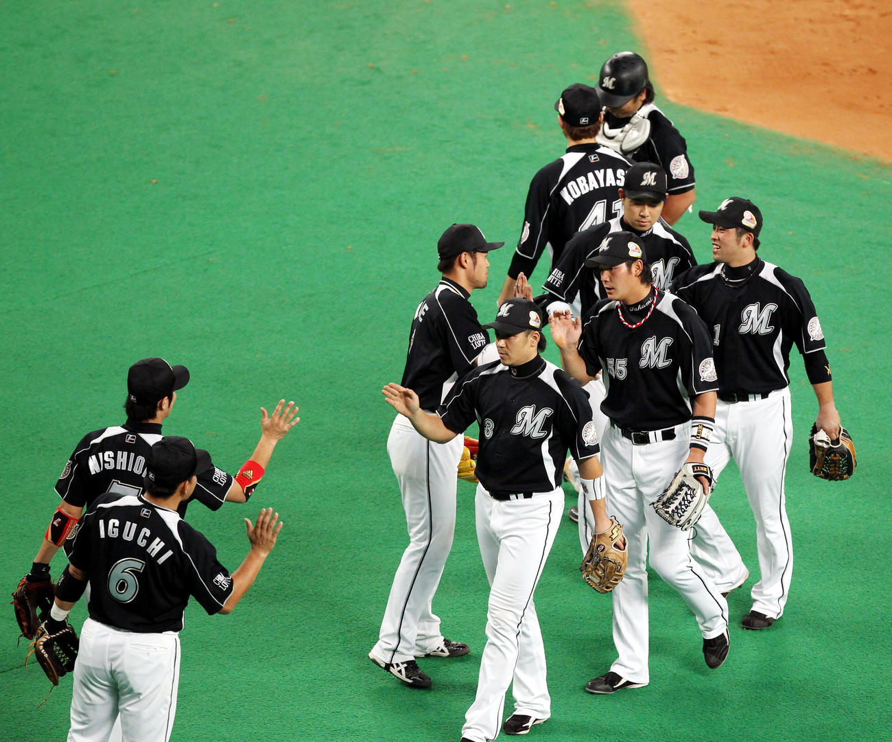 2010年日本シリーズ　15回延長引き分けで試合終了