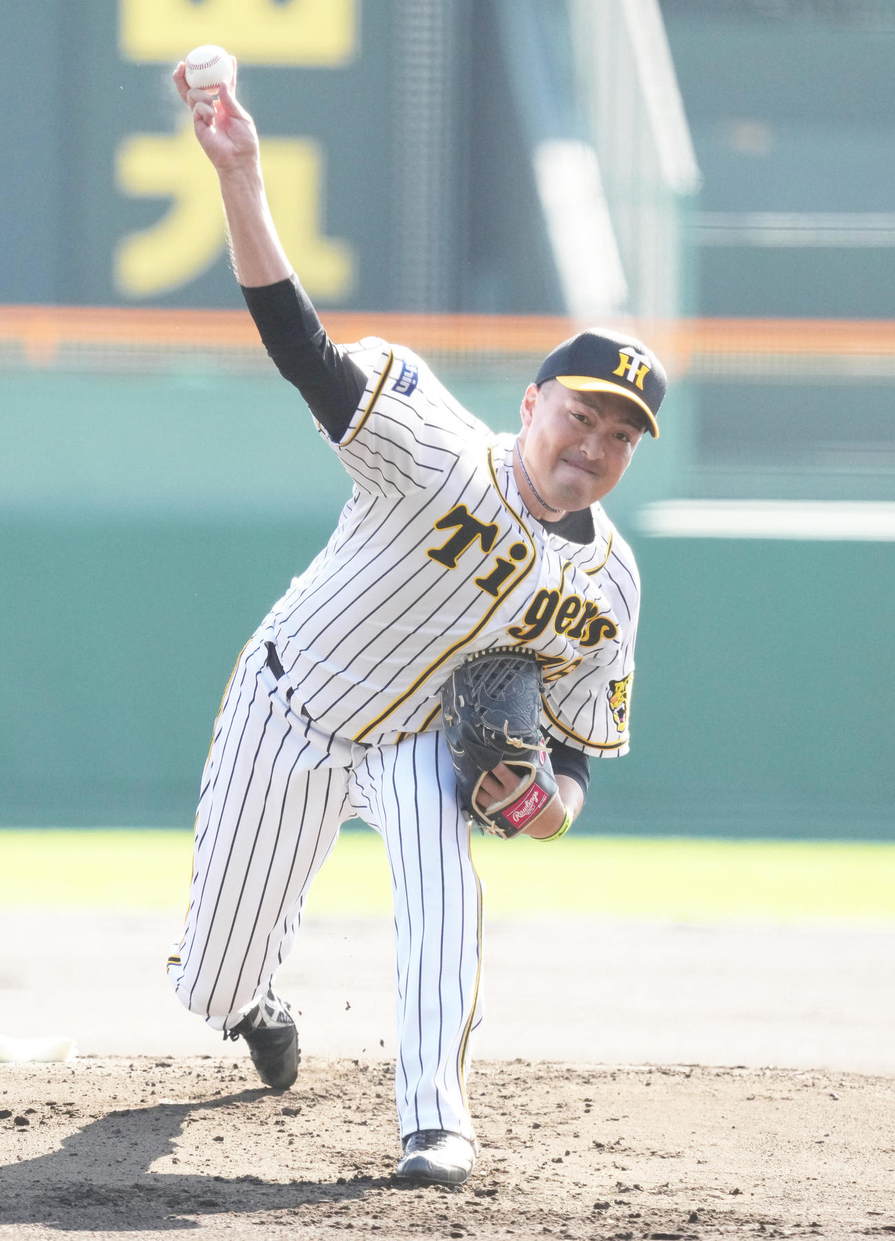阪神秋山拓巳（2021年11月3日撮影）