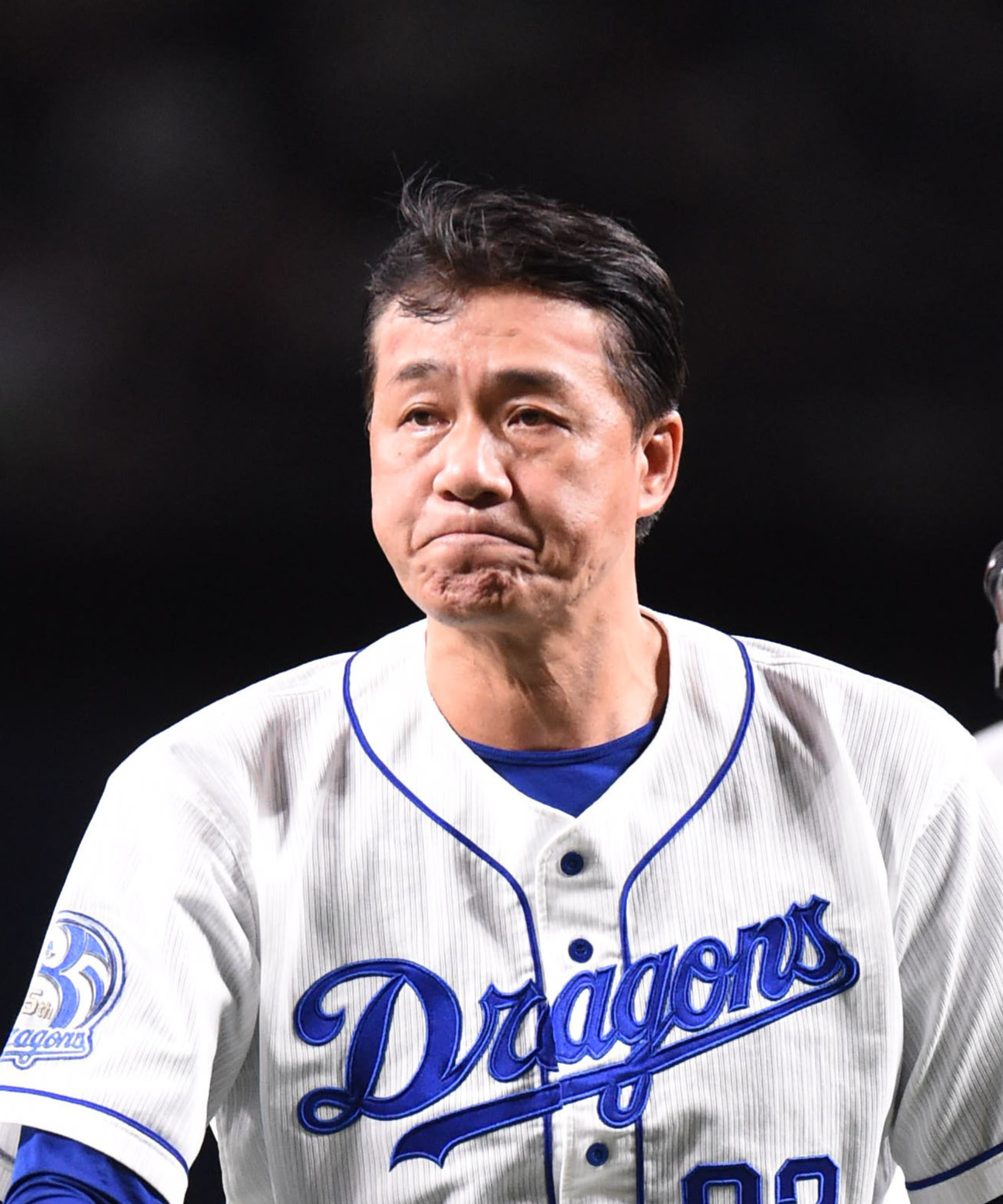 中日の与田前監督（2021年10月14日撮影）