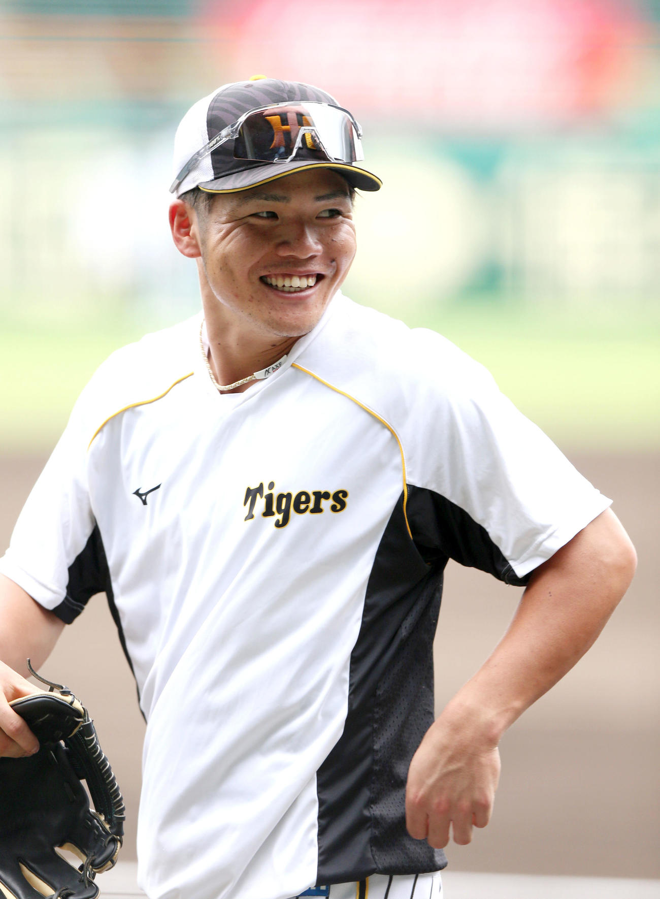 阪神小野寺暖（2021年9月30日撮影）