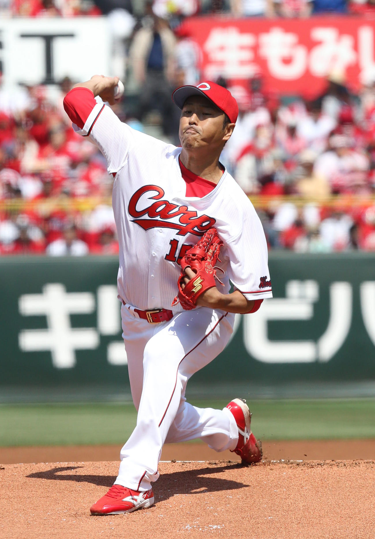 広島時代の黒田博樹氏（2016年4月30日）