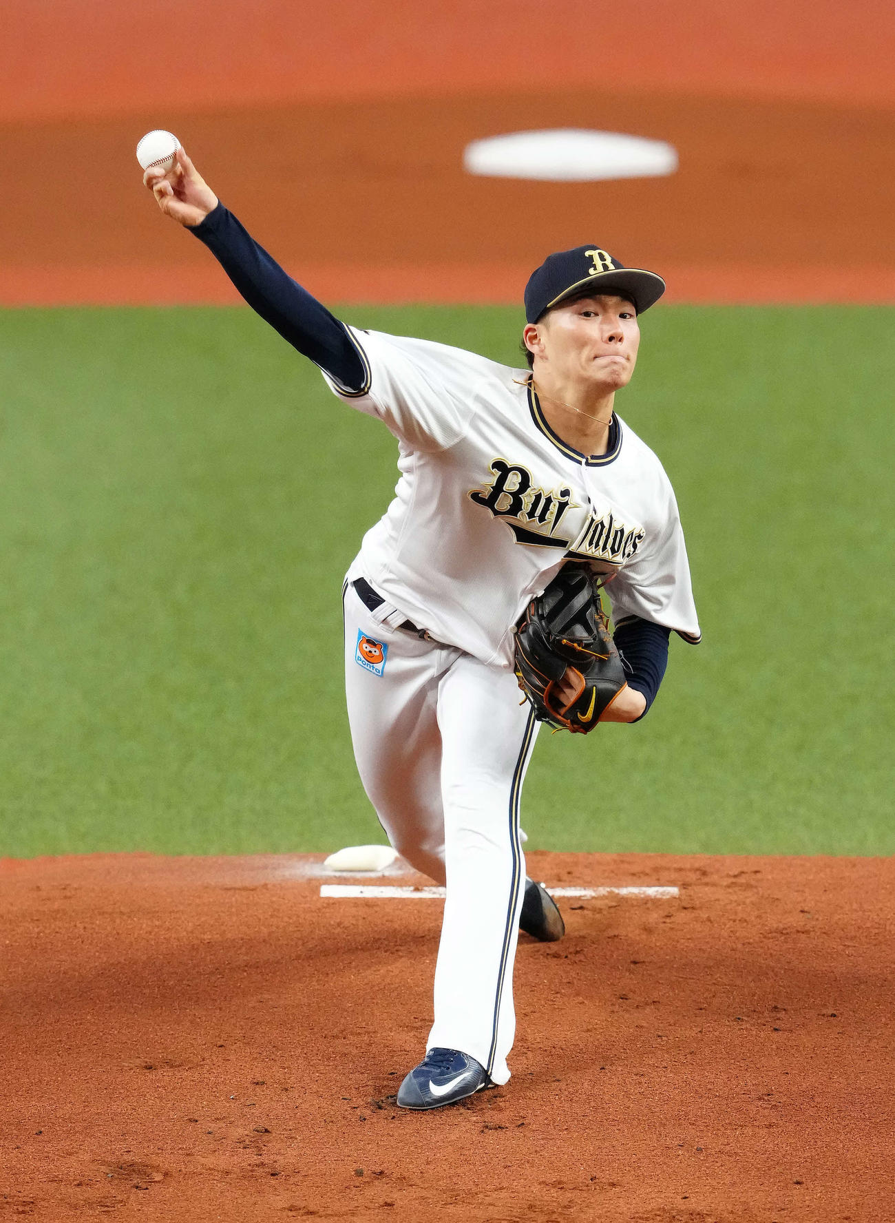 SMBC日本シリーズ2021第1戦　オリックス先発の山本由伸（2021年11月20日撮影）