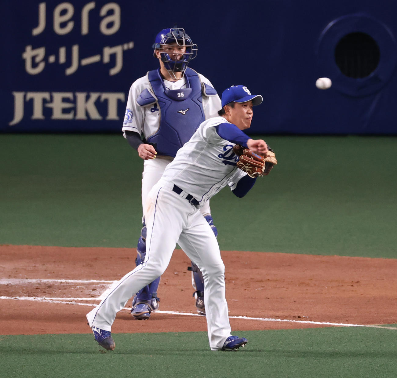 中日柳裕也（2021年9月28日撮影）