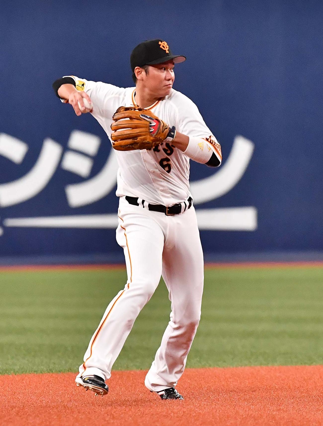 巨人坂本勇人（2021年9月2日撮影）
