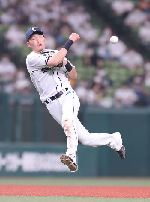 西武源田壮亮（2021年9月12日撮影）
