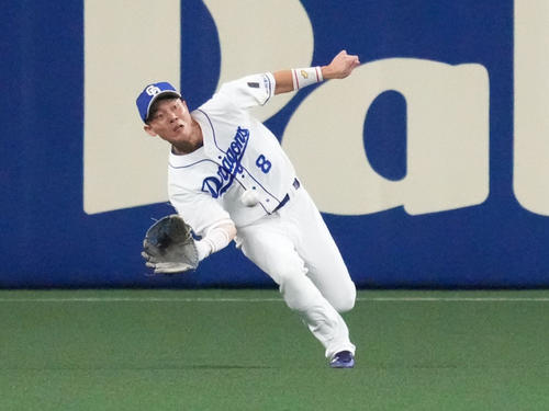 中日大島洋平（2021年8月18日撮影）