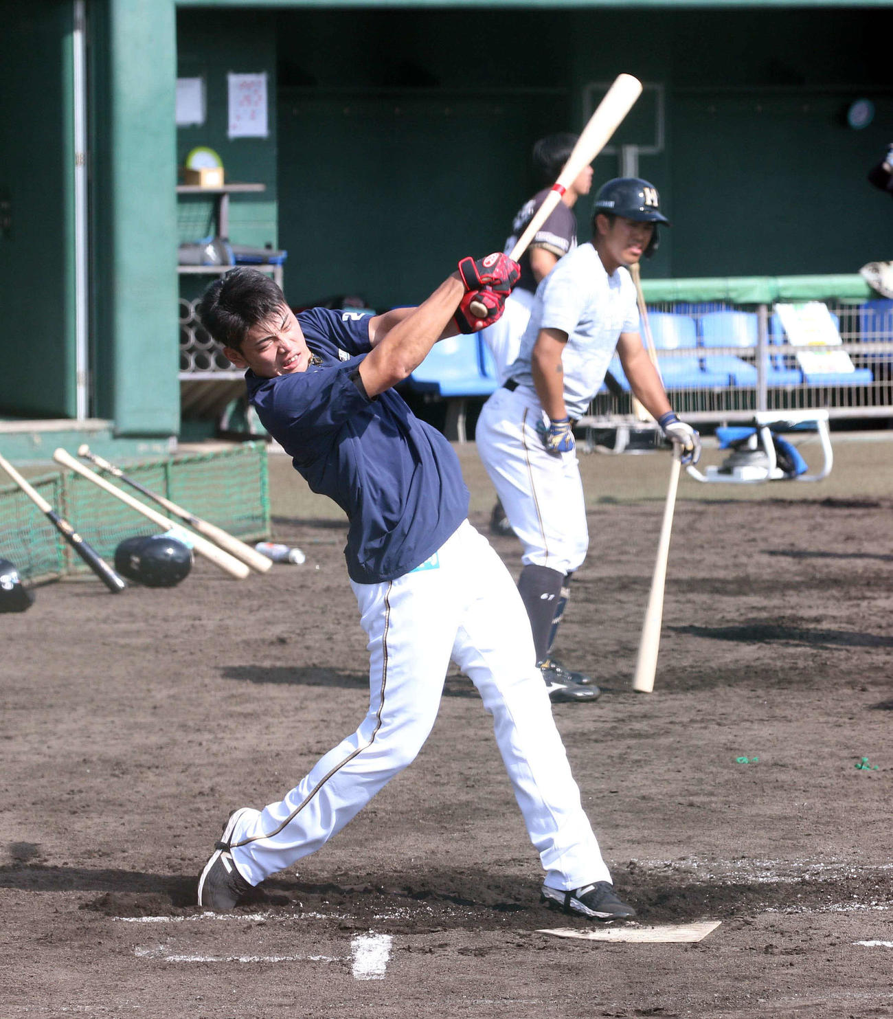 日本ハム野村佑希＝2021年11月4日　