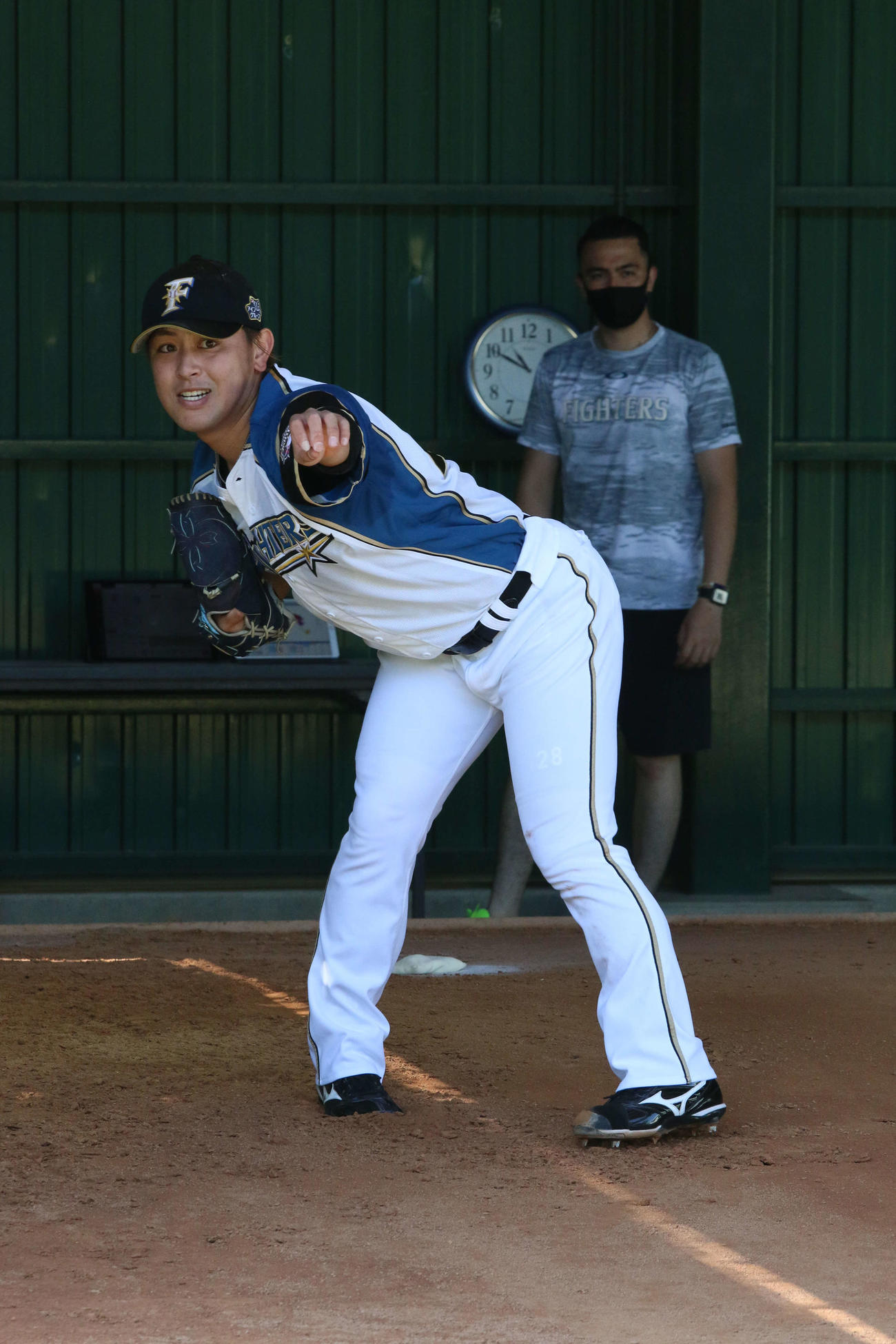 日本ハム河野竜生（2021年11月15日撮影）