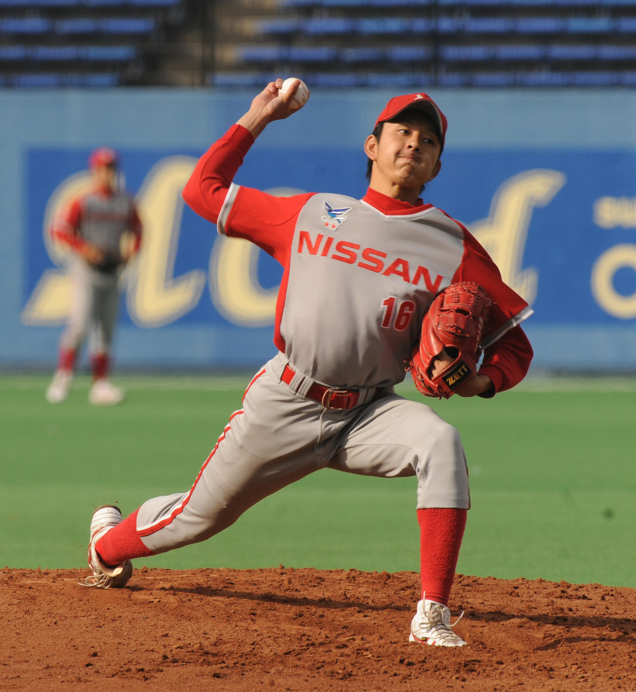 08年11月、日産時代の野上の投球フォーム