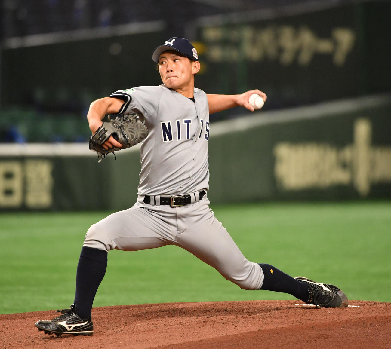 ENEOS対日本通運　先発した日本通運・相馬（撮影・柴田隆二）