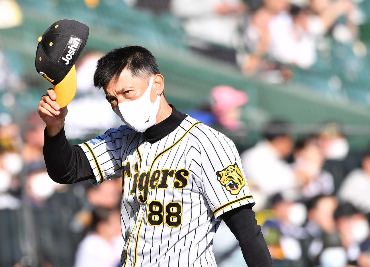 矢野燿大監督（2021年11月7日撮影）
