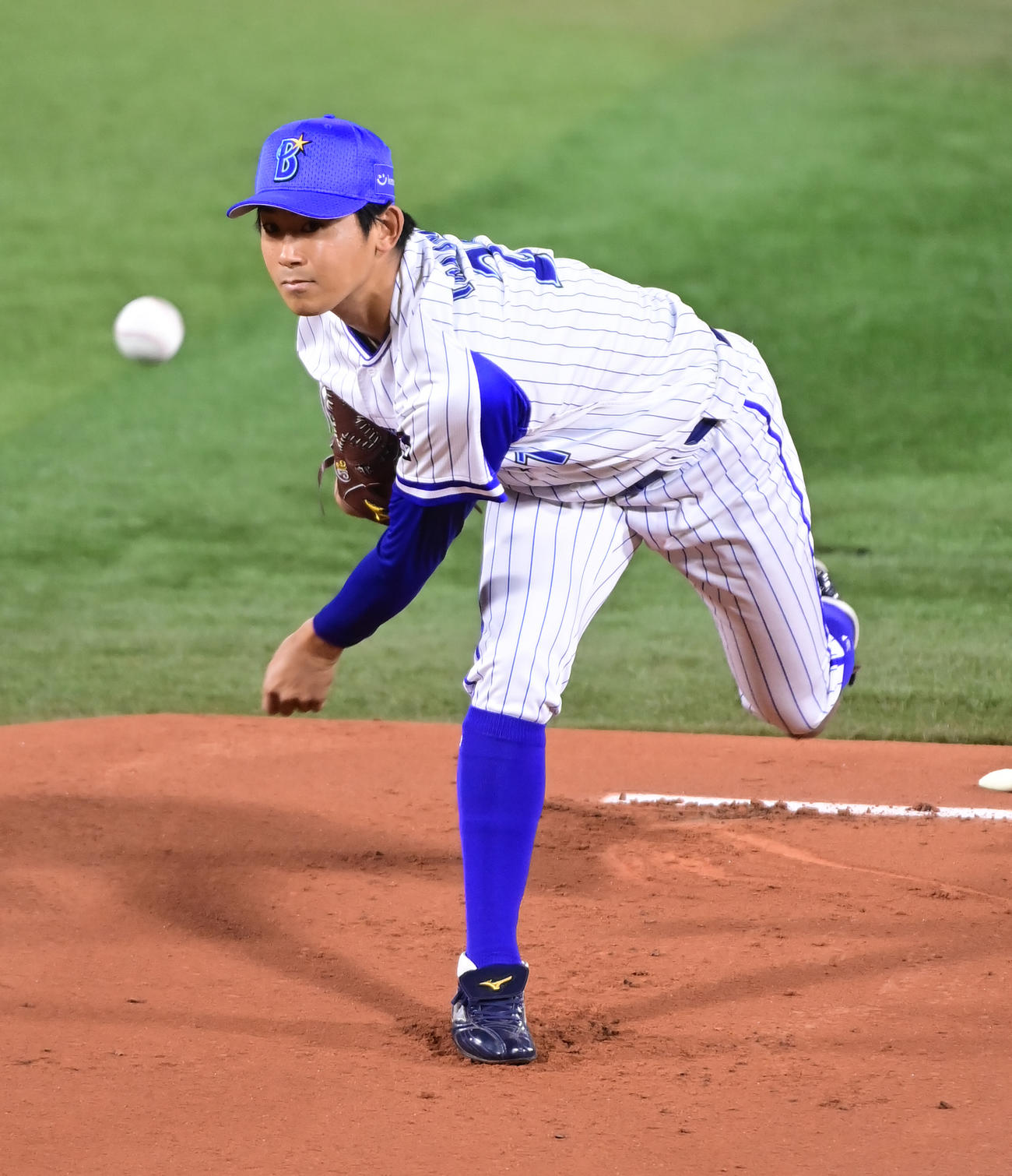 DeNA今永昇太（2021年10月26日撮影）
