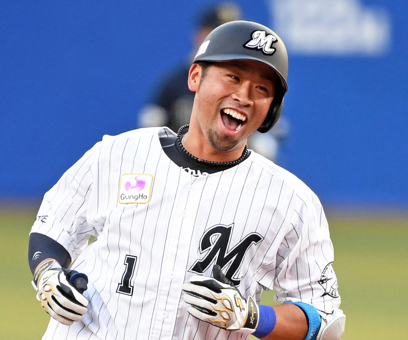 ロッテ時代の清田育宏選手（2020年6月撮影）