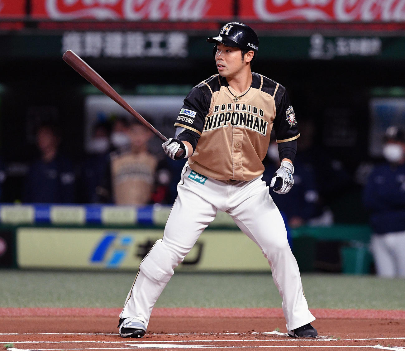 日本ハム近藤健介（2021年10月19日撮影）