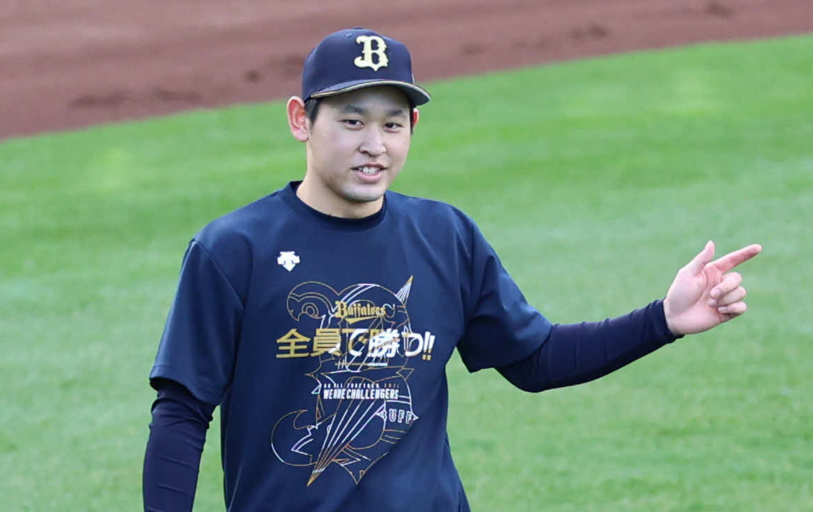 オリックス宮城大弥（2021年11月27日撮影）