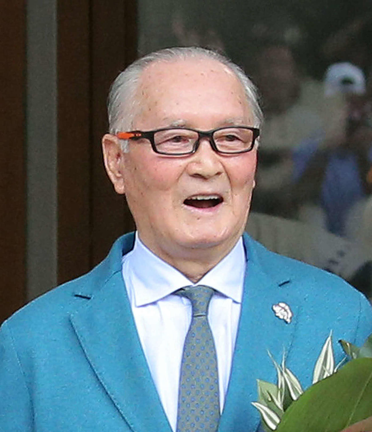 巨人長嶋茂雄終身名誉監督（2017年6月4日撮影）