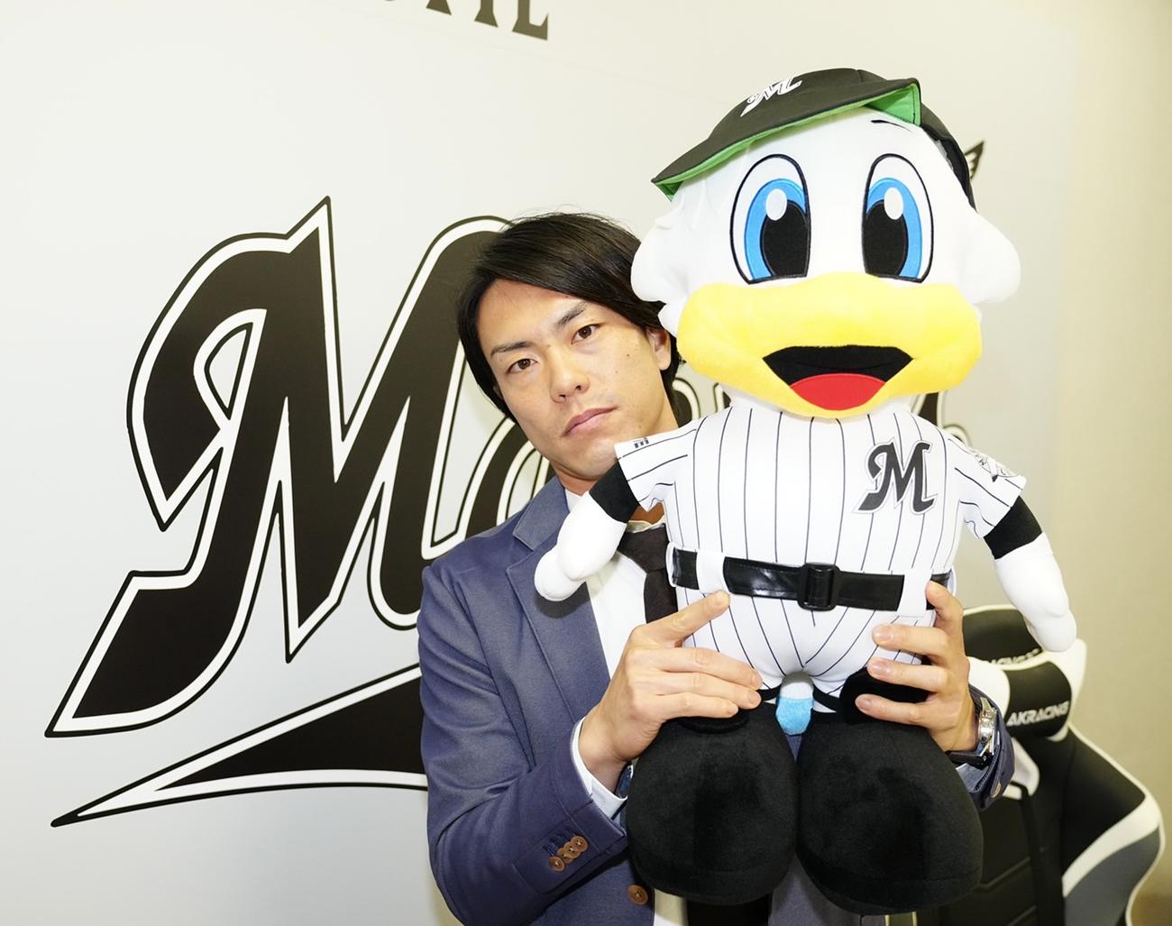 契約更改を終えたロッテ三木亮