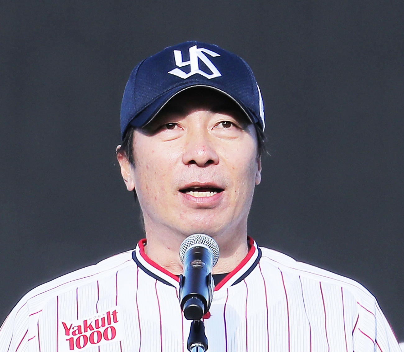 ヤクルト高津臣吾監督（2021年12月5日撮影）